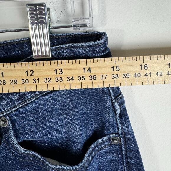 LUCKY BRAND EasyRider Women Size6/28 Regular BlueDenim Stretch Mid Rise - Picture 2 of 11
